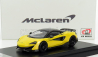 LCD model Mclaren 600lt 2018 1:64 Yellow