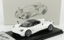 LCD model Pagani Huayra Roadster 2018 1:43 White