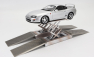 LCD model Toyota Supra Mkiv (a80) Coupe 1993 1:18 Strieborná