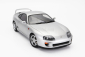 LCD model Toyota Supra Mkiv (a80) Coupe 1993 1:18 Strieborná