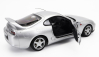 LCD model Toyota Supra Mkiv (a80) Coupe 1993 1:18 Strieborná