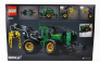 Lego John deere Lego Technic - 948l-ii Traktor so šmykom 2018 - 1492 dielikov Zeleno-žltá