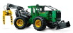 Lego John deere Lego Technic - 948l-ii Traktor so šmykom 2018 - 1492 dielikov Zeleno-žltá