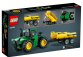 Lego John deere Lego Technic - 9620r 4wd Traktor s prívesom 2018 - 390 Pezzi - 390 dielikov zeleno žltá