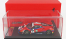 Looksmart Ferrari 488 Gt3 Evo Team Af Corse N 52 2nd Pro-am Class 24h Spa 2021 A.bertolini - J.wartique - L.machiels - A.rovera 1:43 Červená Modrá