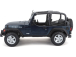 Maisto Jeep Wrangler Rubicon 1:18 modrá metalíza