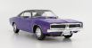 Maisto Dodge Charger R/t Coupe 1969 1:18 Purple Met