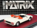 Matrix modely v mierke Alfa romeo P33 Roadster Pininfarina 1968 1:43 Biela