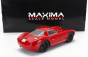 Maxima Alfa romeo Atl Sport Coupe 2000 1968 - čierne kolesá 1:18 Rosso Alfa Red