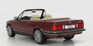 Mcg BMW radu 3 325i (e30) Cabriolet 1989 1:18 Červená