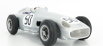 Mercedes benz F1 W196 N 50 4th British Gp 1955 P.taruffi 1:18 Silver