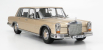 Mercedes benz triedy S 600 Pullman (w100) 1963 1:18 Gold Met