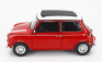 Mini Cooper Sunroof Lhd 1992 v mierke 1:12 červená biela