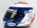 Mini prilba Bell prilba F1 Casco Prilba Williams Fw43b Mercedes M12 Eq Power+ Team Williams Racing N 6 Bahrain Gp 2021 Nicholas Latifi 1:2 White Blue Red