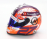 Mini prilba Schuberth prilba Casco Prilba F1 Nico Hulkenberg Team Moneygram Haas N 27 Sezóna 2023 1:2 Biela oranžová fialová