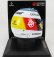 Mini prilba Schuberth prilba F1 Casco Prilba Team Haas Vf-21 Belgian Gp Spa 2021 Mick Schumacher 1:4 Biela modrá červená žltá