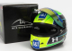 Mini prilba Schuberth prilba F1 Casco Prilba Vf-22 Team Haas N 47 Sezóna 2022 Mick Schumacher 1:2 Zelená Čierna Žltá