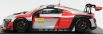 Minichamps Audi R8 Lms Team Wrt N 7 Fia Gt World Cup Macau 2016 E.mortara 1:43 Strieborná červená