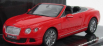 Minichamps Bentley Continental Gt Speed Cabriolet 2012 1:43 St. James Red