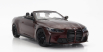 Minichamps BMW radu 4 M4 (g83) Cabriolet 2020 1:18 červená met.