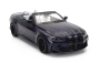 Minichamps BMW radu 4 M4 (g83) Cabriolet 2020 1:18 Modrá