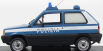 Minichamps Fiat Panda 1980 Polizia - polícia 1:43 modrá biela