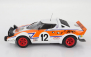 Minichamps Lancia Stratos Hf N 12 Rally Acropolis 1979 S.lambda - K.fertakis 1:18 Biela oranžová