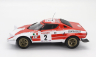 Minichamps Lancia Stratos Hf N 2 Winner Rally Tour De Corse 1974 Jean Claude Andruet - Michele Petit Biche 1:18 červená biela