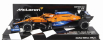 Minichamps Mclaren F1 Mcl35l Mercedes M12 Eq Power+ Team Mclaren N 3 French Gp 2021 Daniel Ricciardo 1:43 oranžová svetlo modrá