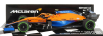 Minichamps Mclaren F1 Mcl35l Mercedes M12 Eq Power+ Team Mclaren N 4 3. Emilia Romagna Taliansko Gp 2021 Lando Norris 1:43 Oranžová svetlomodrá