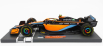 Minichamps Mclaren F1 Mcl36 Mercedes Team Mclaren N 4 Bahrain Gp 2022 Lando Norris 1:18 Oranžová svetlo modrá