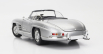 Minichamps Mercedes Benz 300sl Roadster Spider (w198) 1957 1:18 Strieborná