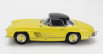 Minichamps Mercedes Benz 300sl Roadster (w198) Cabriolet Hard-top 1958 1:18 Žltá