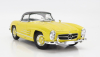 Minichamps Mercedes Benz 300sl Roadster (w198) Cabriolet Hard-top 1958 1:18 Žltá