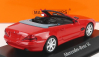 Minichamps Mercedes benz Sl-class (r230) 2001 1:43 Červená