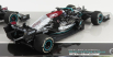 Minichamps Mercedes gp F1 Set 2x W12 Mercedes M12 Eq Power+ Team Amg Petronas Motorsport Formula One N 44 Sezóna 2021 Lewis Hamilton + N 77 Sezóna 2021 Valtteri Bottas 1:43 Black Green