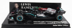 Minichamps Mercedes gp F1 W12 Mercedes M12 Eq Power+ Team Amg Petronas Motorsport Formula One N 44 Winner Brazilian Gp (with Flag) 2021 Lewis Hamilton 1:43 Black Green