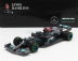 Minichamps Mercedes gp F1 W12 Team Amg Petronas N 44 - Sám na štartovom rošte - 2. preteky Maďarska (s dažďovým efektom) 2021 Lewis Hamilton 1:43 Čierna zelená