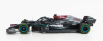 Minichamps Mercedes gp F1 W12 Team Amg Petronas N 44 - Sám na štartovom rošte - 2. preteky Maďarska (s dažďovým efektom) 2021 Lewis Hamilton 1:43 Čierna zelená