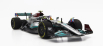 Minichamps Mercedes gp F1 W13e Team Mercedes-amg Petronas F1 N 44 6th Miami Gp 2022 Lewis Hamilton 1:18 Silver Green