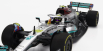 Minichamps Mercedes gp F1 W13e Team Mercedes-amg Petronas F1 N 44 6th Miami Gp 2022 Lewis Hamilton 1:18 Silver Green