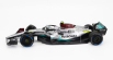 Minichamps Mercedes gp F1 W13e Team Mercedes-amg Petronas F1 N 44 8th Monaco Gp 2022 Lewis Hamilton 1:18 Silver Green