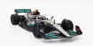 Minichamps Mercedes gp F1 W13e Team Mercedes-amg Petronas F1 N 44 8th Monaco Gp 2022 Lewis Hamilton 1:18 Silver Green