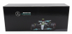 Minichamps Mercedes gp F1 W13e Team Mercedes-amg Petronas F1 N 44 8th Monaco Gp 2022 Lewis Hamilton 1:18 Silver Green