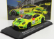 Minichamps Porsche 911 991-2 Gt3 R Team Manthey Racing N 911 Vln 24h Nurburgring 2020 M.campbell - L.kern - M.jaminet - J.anlauer 1:43 Žltozelená