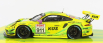 Minichamps Porsche 911 991-2 Gt3 R Team Manthey Racing N 911 Winner Nls7 Rowe 6h Adac Ruhr - Pokal - Rennen Nurburgring 2021 K.estre - M.christensen 1:43 Žltozelená