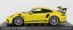 Minichamps Porsche 911 991-2 Gt3 Rs Coupe 2018 - Strieborné disky 1:43 Racing Yellow