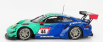 Minichamps Porsche 911 991 Gt3 R Team Falken Motorsports N 44 24h Nurburgring 2020 P.dumbreck- M.ragginger - S.muller - K.bachler 1:18 svetlozelená modrá