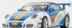 Minichamps Porsche 911 Gt3 N 13 Carrera Cup Asia Macau 2007 M.lee 1:43 Light Blue White