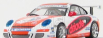 Minichamps Porsche 911 Gt3 N 98 Carrera Cup Asia Macau 2007 P.ma 1:43 Biela oranžová